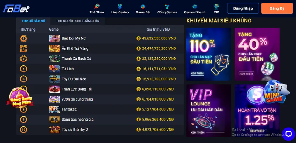 Khám phá các chương trình khuyến mãi độc quyền tại co88 casino